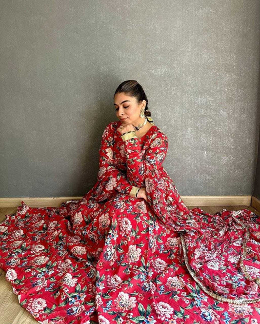 Georgette Gowns Plus Size Collections