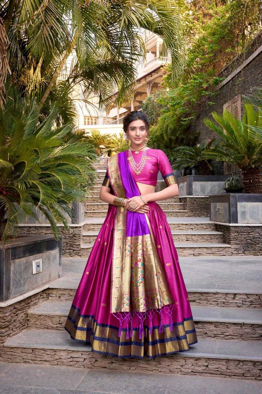 Paithani Silk Zari Work Wedding / Festive Collections