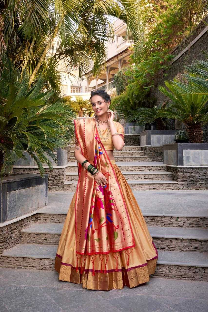 Paithani Silk Zari Work Wedding / Festive Collections