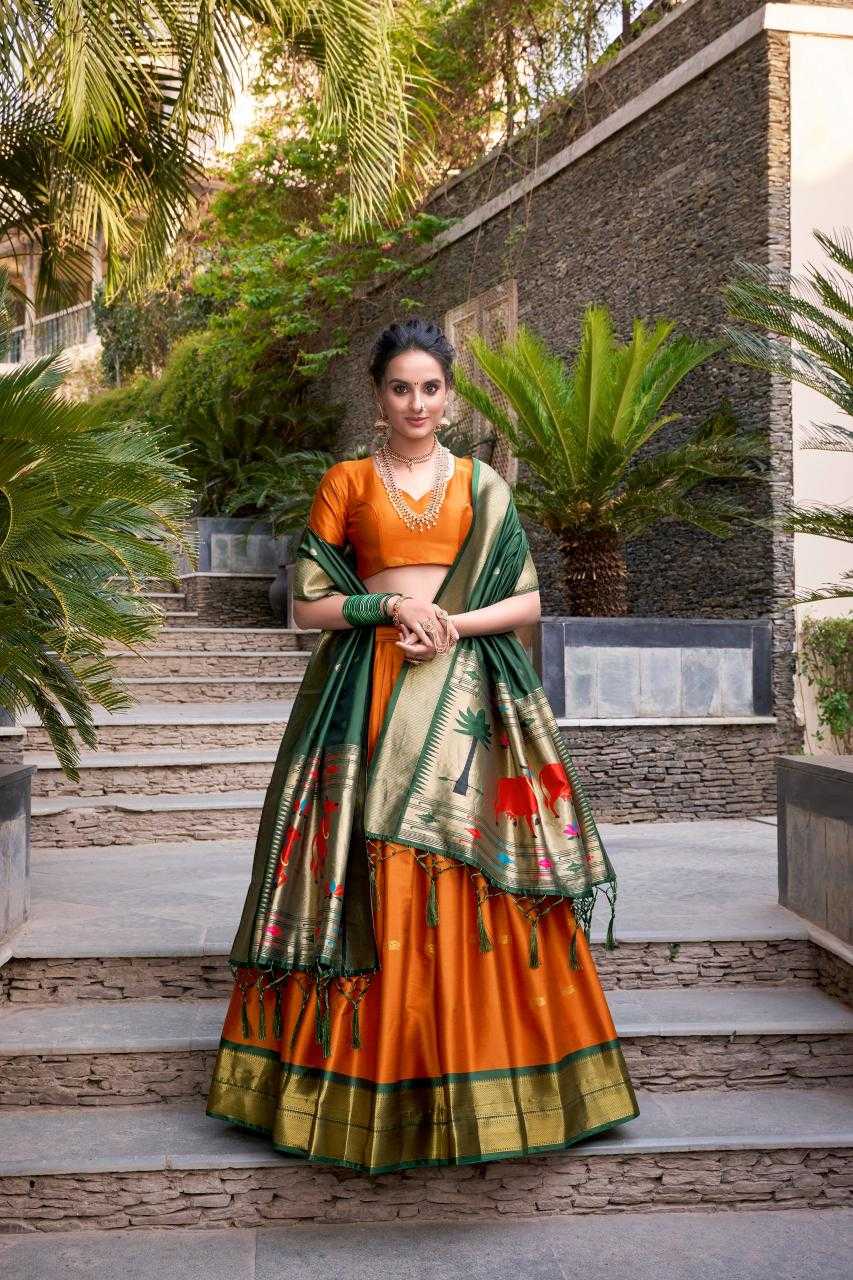 Paithani Silk Zari Work Wedding / Festive Collections