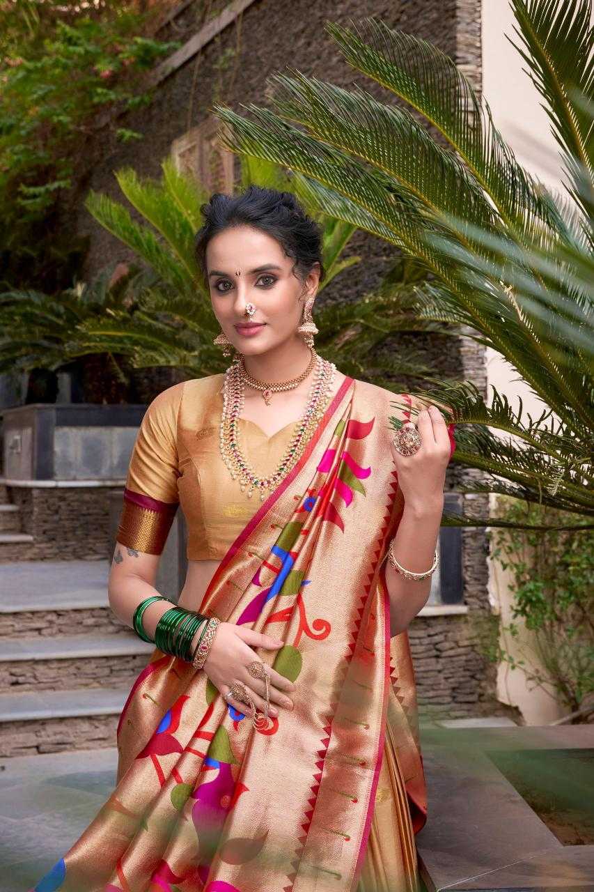 Paithani Silk Zari Work Wedding / Festive Collections