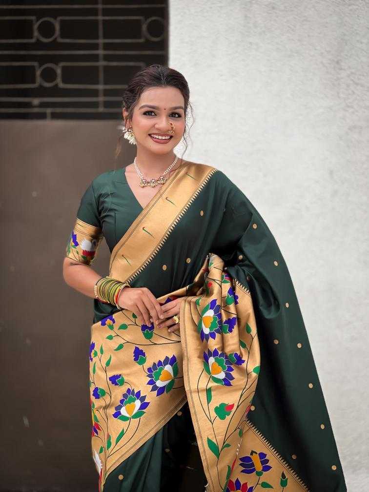 Paithani Silk Zari Border Festive Collections