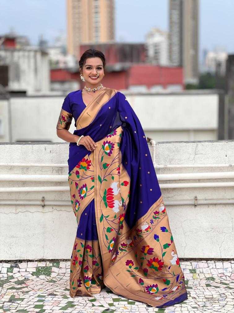 Paithani Silk Zari Border Festive Collections