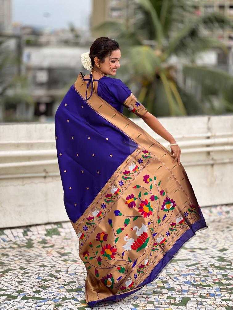 Paithani Silk Zari Border Festive Collections