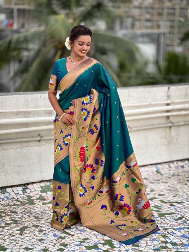 Paithani Silk Zari Border Festive Collections