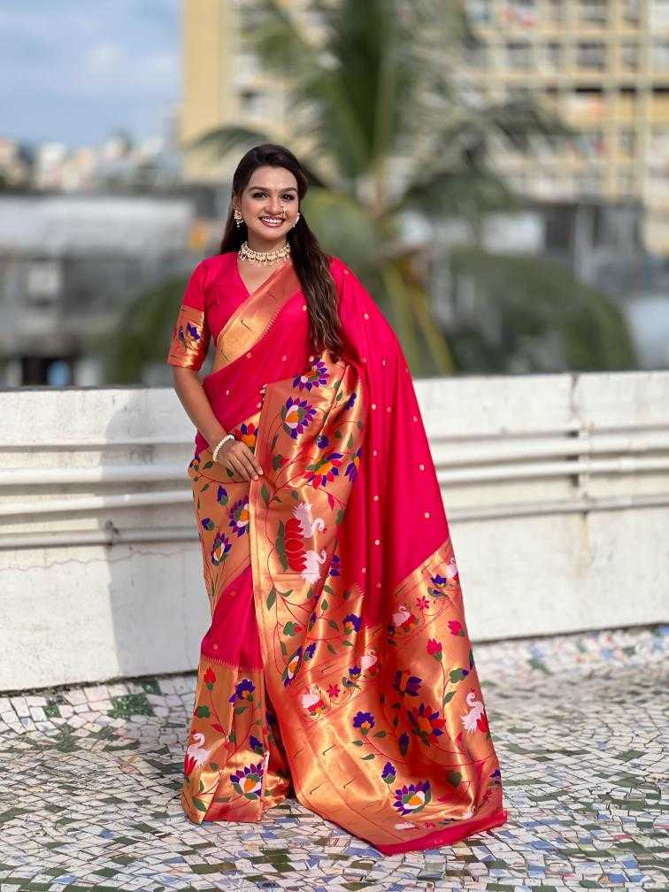 Paithani Silk Zari Border Festive Collections