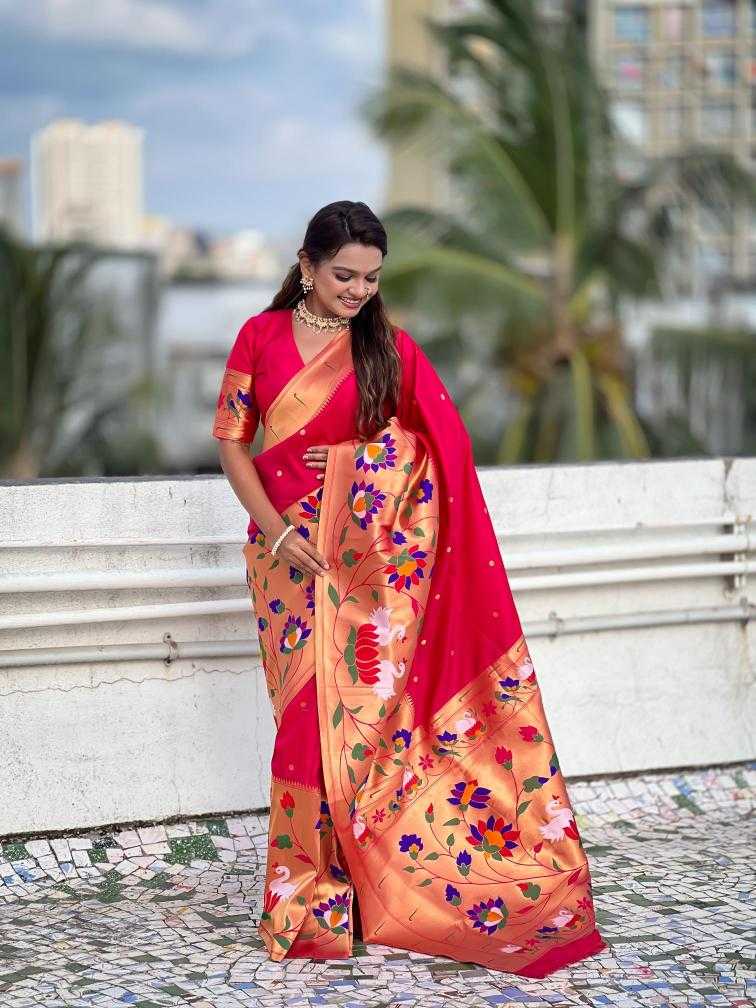 Paithani Silk Zari Border Festive Collections