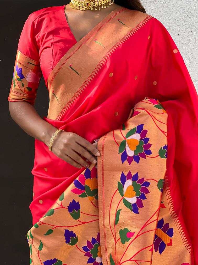 Paithani Silk Zari Border Festive Collections