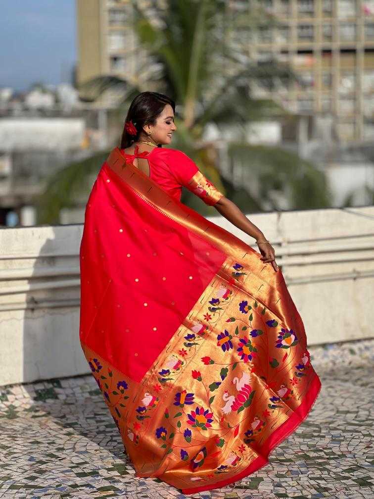 Paithani Silk Zari Border Festive Collections