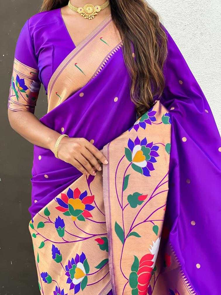 Paithani Silk Zari Border Festive Collections