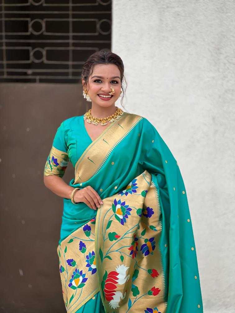Paithani Silk Zari Border Festive Collections