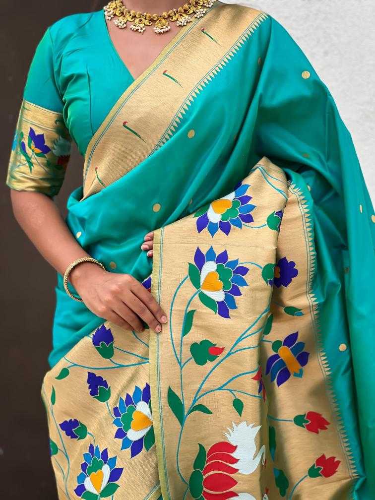 Paithani Silk Zari Border Festive Collections