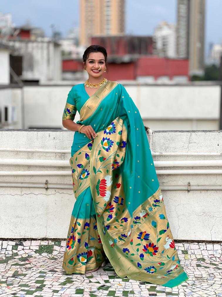 Paithani Silk Zari Border Festive Collections