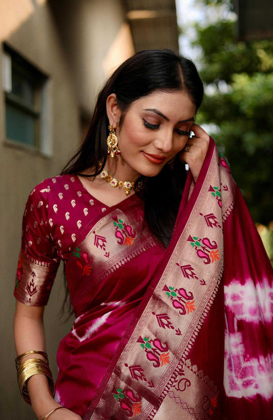 Paithani Silk Lightweight Sarees