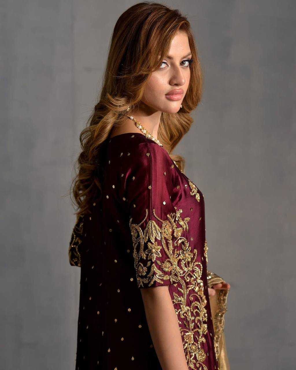 Satin Embroidery Suits
