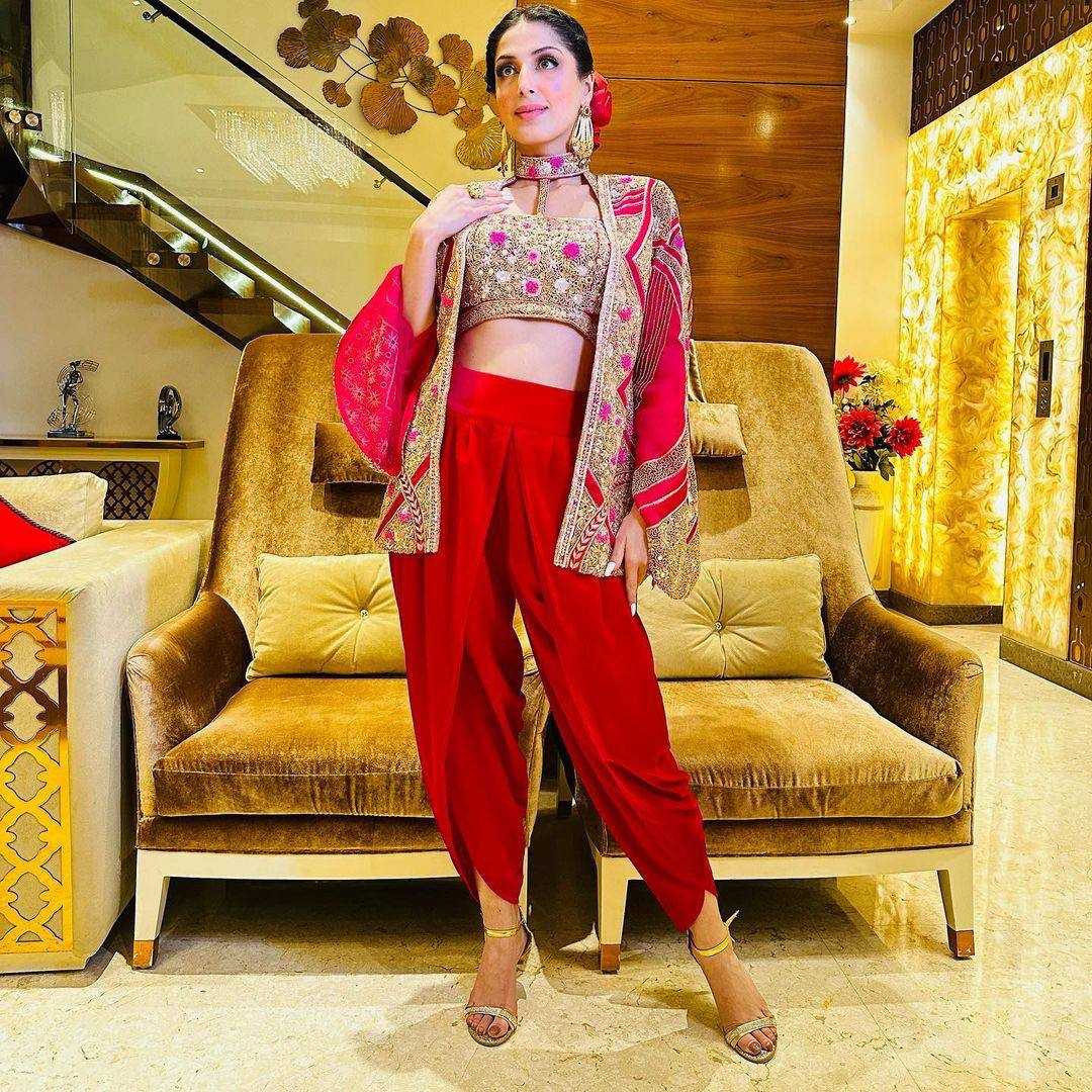 SATIN SILK EMBROIDERY PAITIALA PARTY WEAR DHOTI SALWAR SUIT