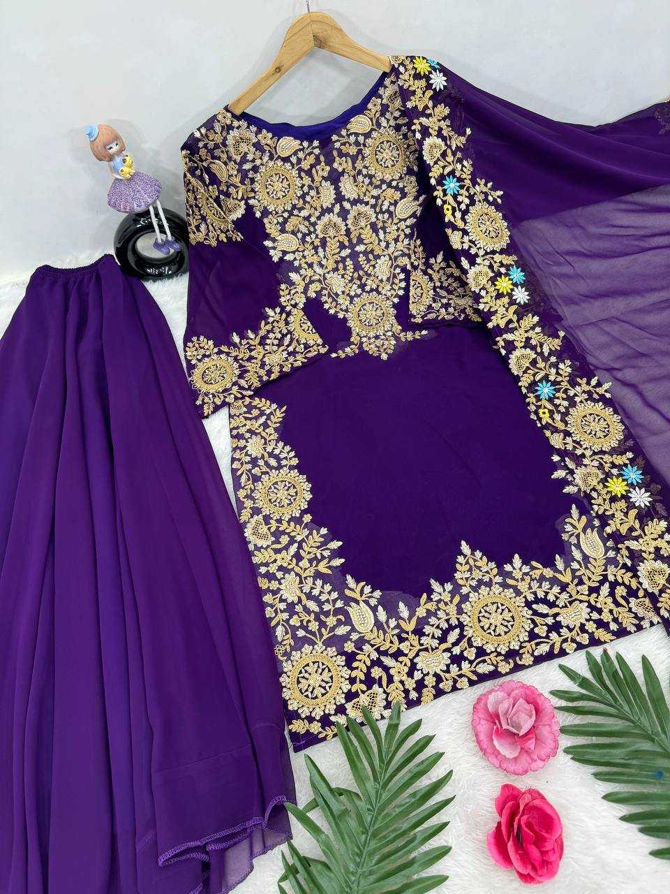 Georgette Designer Suit