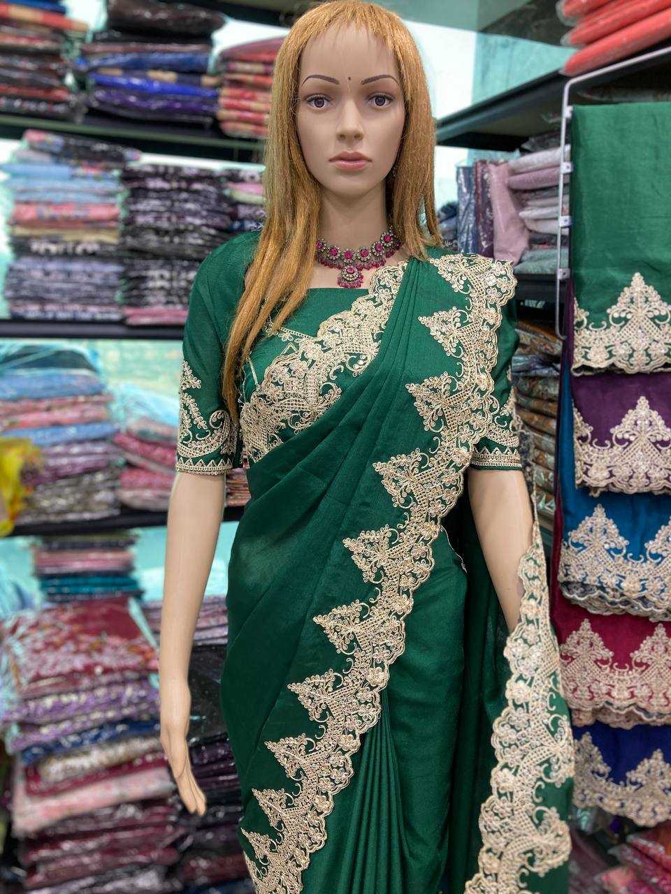 Madhuri Chinnon Silk Saree