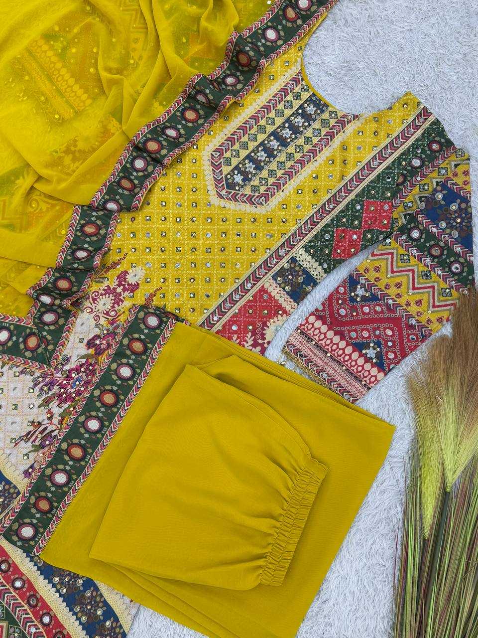 Chinnon Silk Designer Salwar Suit