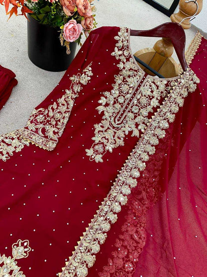 Heavy Georgette sequence work Salwar suit