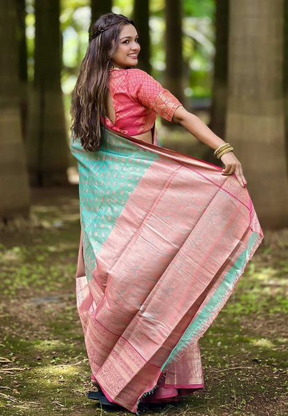 Tussar Silk Designer Saree