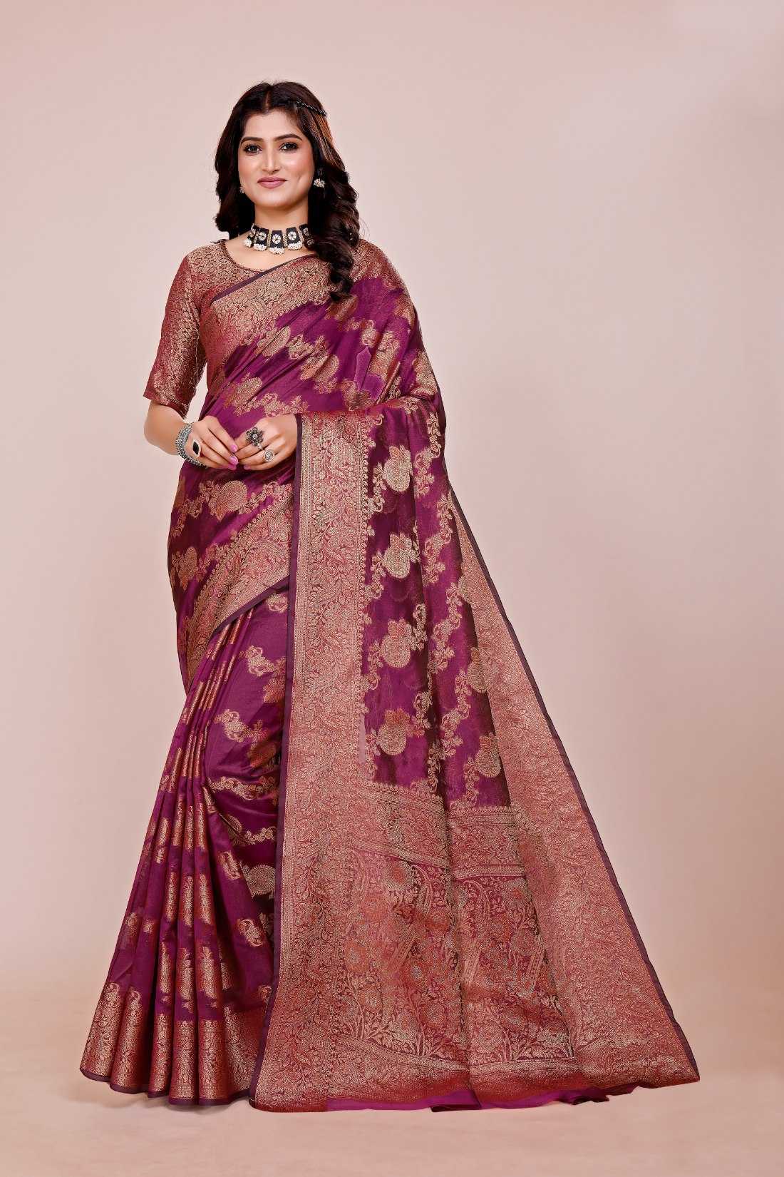 Organza Silk Saree