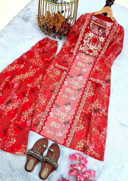 Bollywood Sharara Palazzo Suit