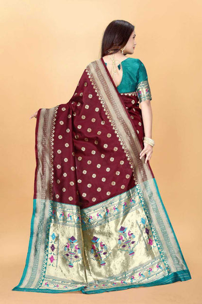 Soft Banarasi Silk Saree