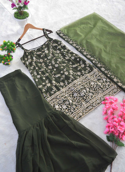 Georgette Sharara Suit