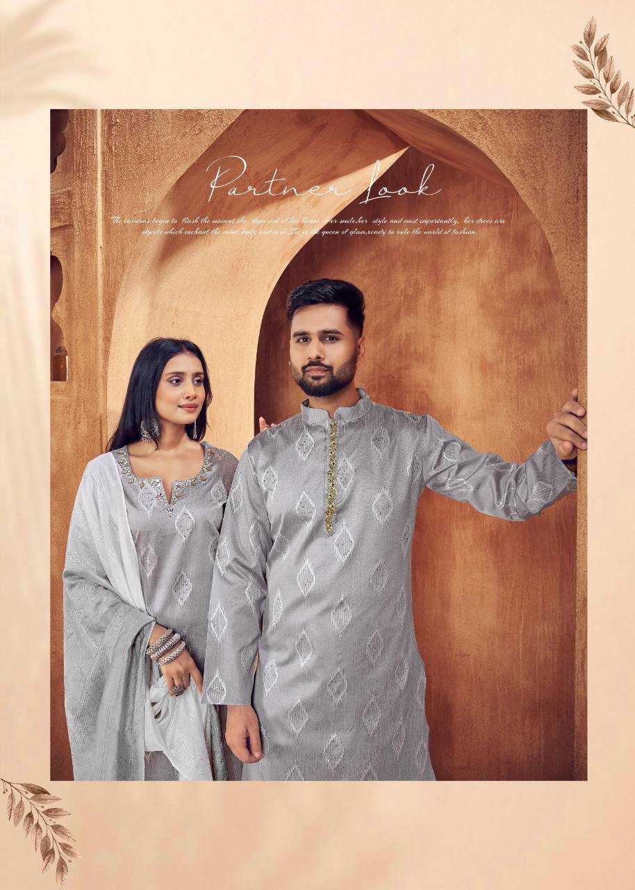 Couple Wear Jacquard Silk Collection