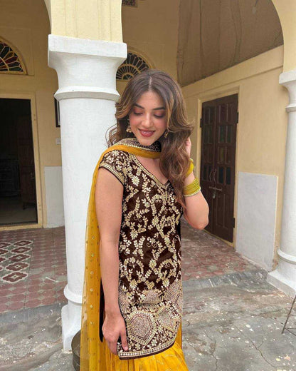 Embroidered Patiala Salwar Suit