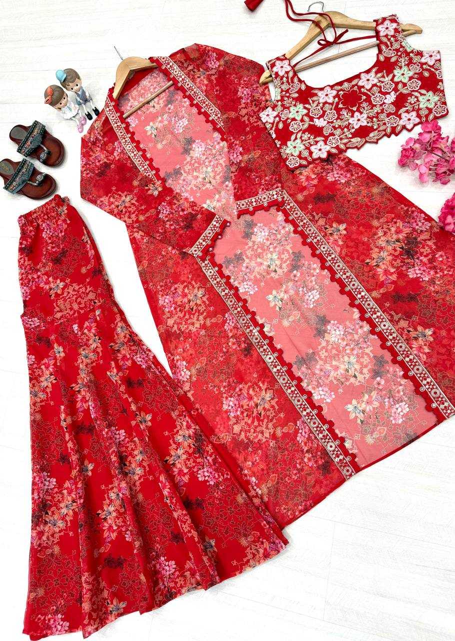 Bollywood Sharara Palazzo Suit