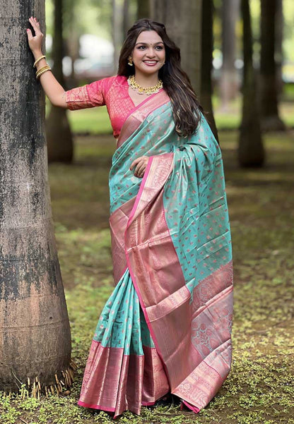 Tussar Silk Designer Saree