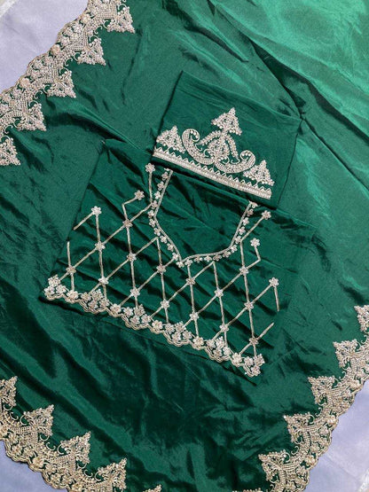 Madhuri Chinnon Silk Saree