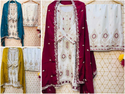 Chinnon Silk Palazzo Suit