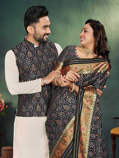 COUPLE Wear Saree Kurta Jacket Collection