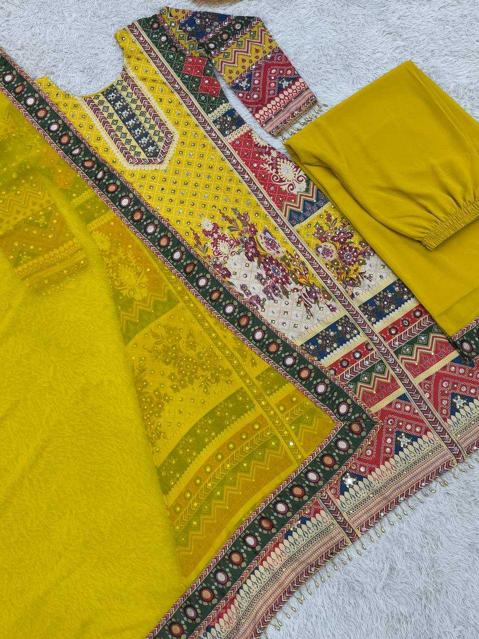 Chinnon Silk Designer Salwar Suit