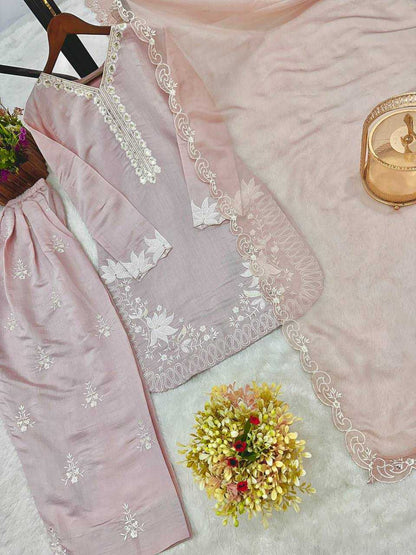 Amazing Designer Roman Silk Suit