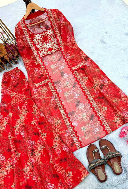 Bollywood Sharara Palazzo Suit