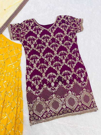 Embroidered Patiala Salwar Suit