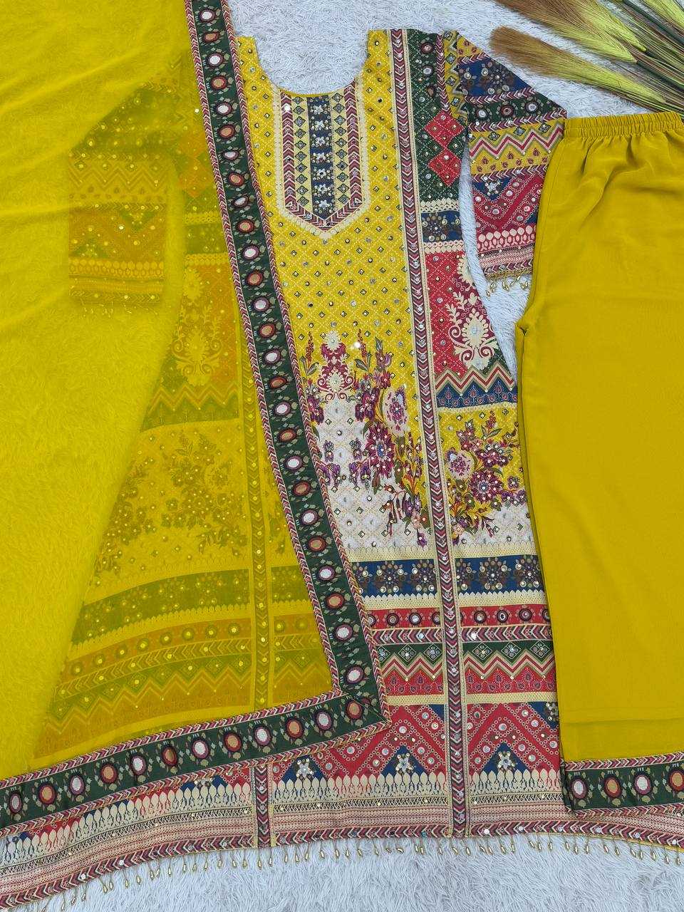 Chinnon Silk Designer Salwar Suit