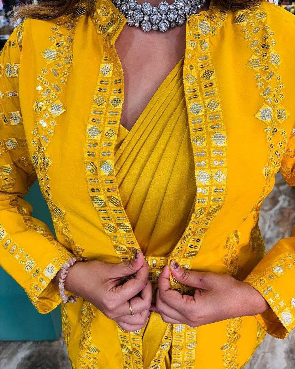 Ready To Wear Saree with Jacket