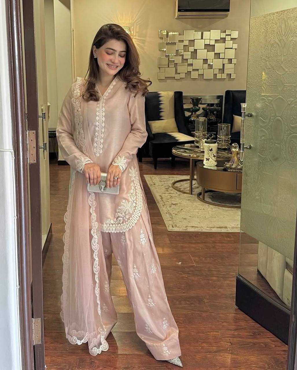 Amazing Designer Roman Silk Suit