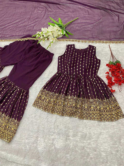 Faux Georgette Designer Suit