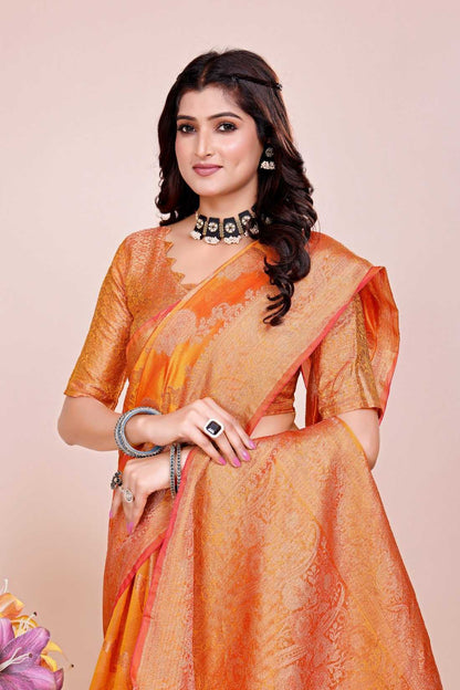 Organza Silk Saree