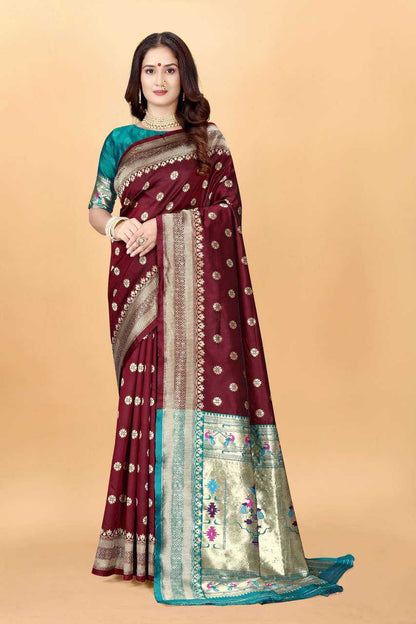 Soft Banarasi Silk Saree