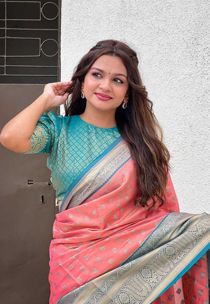 Tussar Silk Designer Saree