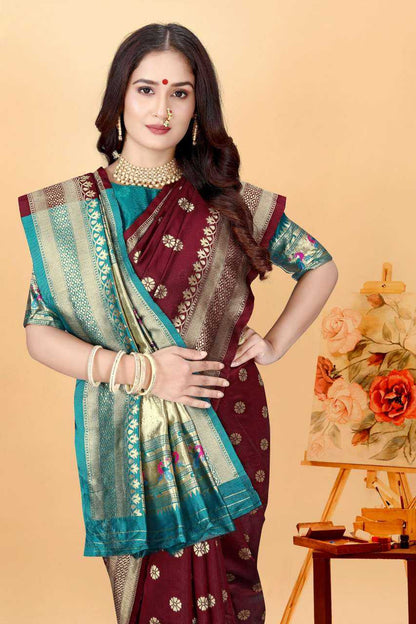 Soft Banarasi Silk Saree