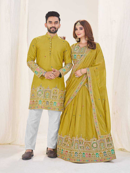 Couple Wear Lehenga Sherwani Collection