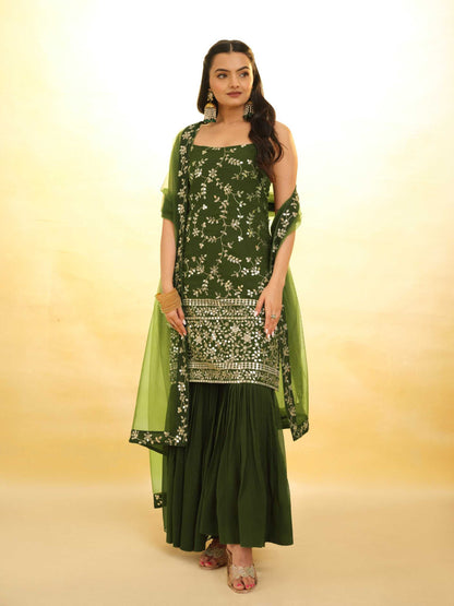 Georgette Sharara Suit